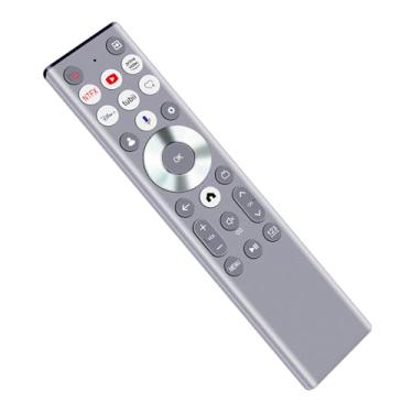 Imagem de Controle remoto de voz de substituição ERF6A80 compatível com Hisense U6 U7 U8 Series Mini-LED TV 85U8N 75U7N 55U8N 65U8N 75U8N 100U8N 55U7N 65U7N 55U6N 65U6N 75U6N 85U6N 75U9N N 85U9 N 100U88N 43A7N