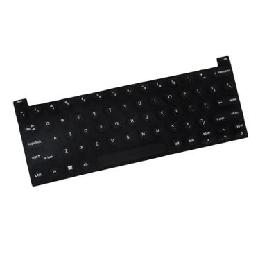 Imagem de QZAVIRE Capa de teclado elevada para unhas longas, capa protetora de teclado em forma de coração, teclado de beleza para unhas compatível com HP EliteBook x360 G9 35.6 cm etc. (preto)