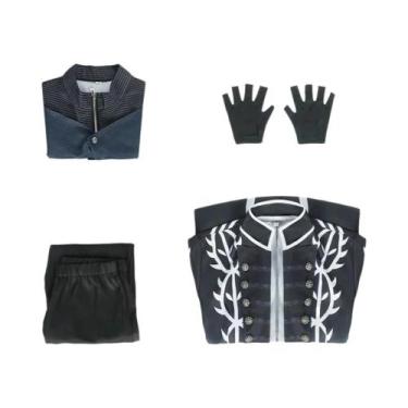 Imagem de Jogo popular role-playing Vergil traje Nelo Halloween carnaval terno m
