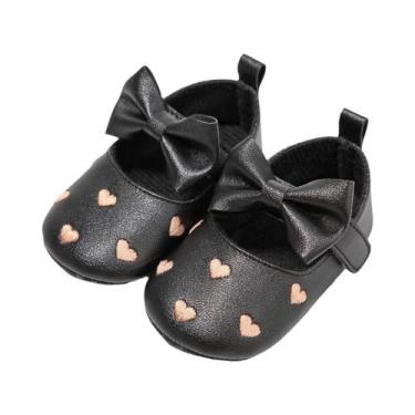 Imagem de Sapatos De Bebê Menina Antiderrapantes Com Sola Macia Para Primeiros P