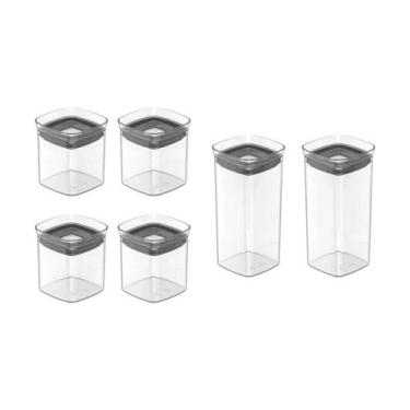 Imagem de Conjunto de Organizador Hermético OU Block 6 Peças 150ML e 340ML