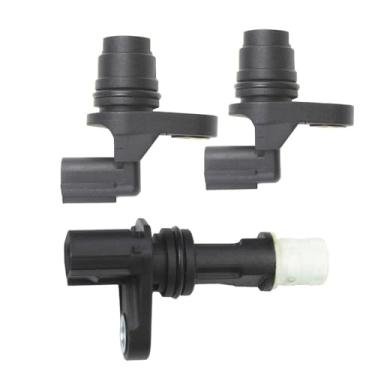 Imagem de higherbro Kit de sensor de posição de virabrequim + eixo de cames 3X (serve apenas para motor 2.4L) para Honda Accord 2008-2012; Civic Crosstour 2012-2015; CR-V TSX 2010-2014