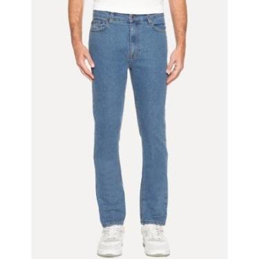 Imagem de Calça Tommy Jeans Masculina Skinny Simon Flag Azul-Masculino