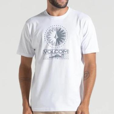 Imagem de Camiseta Volcom Out There WT25 Masculina-Masculino