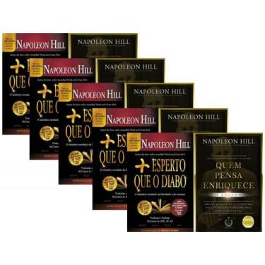 Imagem de Kit 10 Livros: 5 Mais Esperto Que O Diabo + 5 Quem Pensa Enriquece O L