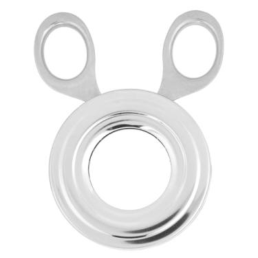 Imagem de Pissente Cortador de Ovos Aço Inoxidável Ovo de Ovo de Tesoura Ferramenta de Descascamento de Ovos Com Espelho de Mirror Multi Dentes para Uso de Cozinha Sem Esforço Uso