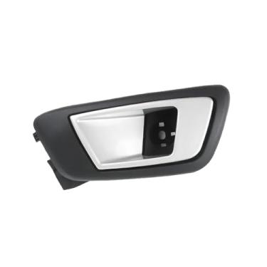Imagem de Conjunto da maçaneta da porta interna traseira dianteira do carro esquerda direita dentro da maçaneta da porta compatível com Ford Fiesta 2009 2010 2011-2014 8A61-A22601 8A61-A2260(Rear left)