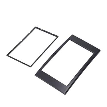 Imagem de KIMISS Fáscia Estéreo de Rádio de Carro Duplo DIN Dash Mount Guarnição Preta Substituição para Ajuste para Mark X 2004-2009 e Ajuste para Reiz 2005-2010 DVD CD Player e