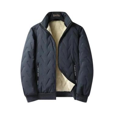 Imagem de Jaqueta De Algodão Com Capuz Para Homens, À Prova De Vento, Quente Par