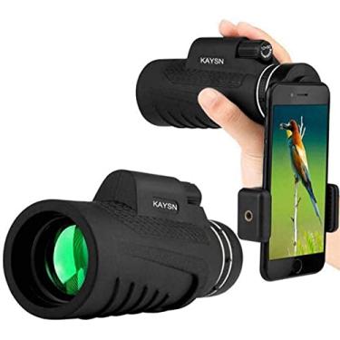 Imagem de pcagfaajmh Câmera universal para celular monocular 10 × 42 zoom monocular HD FMC revestimento multicamadas telescópio acampamento ao ar livre concerto