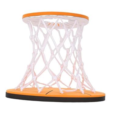 Imagem de Asixxsix Cesta de Basquete Interna Suspensa, Cesta de Basquete de Mini Teto, Meta de Com Rede e Bola, para Crianças, Diversão Interna, Externa, Quarto, Dormitório, Quintal