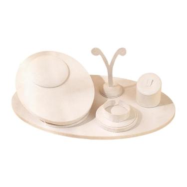 Imagem de Vaveren Expositor de Joias Versátil, Suporte para Decoração de Casa, Organizador de Anéis, Presentes e Ornamentos para Uso Pessoal, Varejo, Quarto, Loja e, Bege