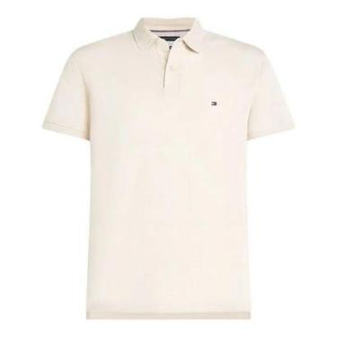 Imagem de Camisa Polo Tommy Hilfiger Tech Piquet Regular Caqui-Masculino