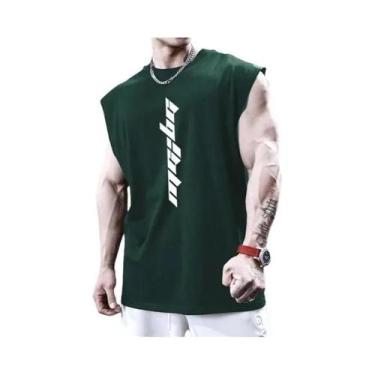 Imagem de Camiseta Sem Mangas Para Treino De Musculação Masculina, Estilo Solto 