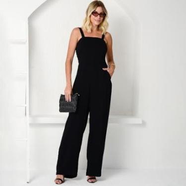 Imagem de Macacão Pantalona com Alças Médias B’Bonnie Rafaela-Feminino