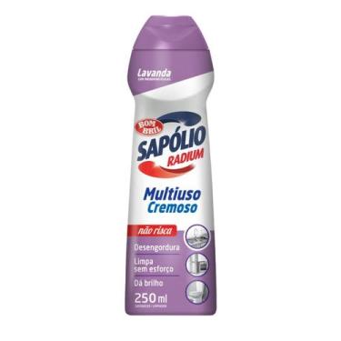 Imagem de Sapólio Radium Cremoso 250ml para Limpeza de Superfícies Delicadas  Li