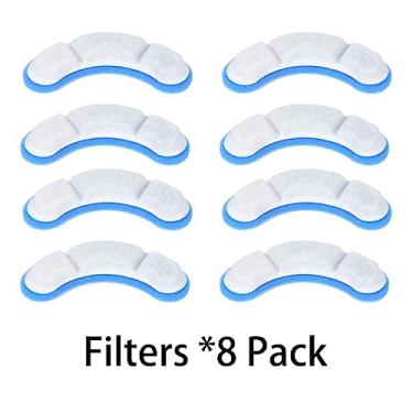 Imagem de 8 Pacote de Esponjas Espuma Substituição para Fontes Água Gatos e Cães Bacia Automática Bebedouro Animais Estimação