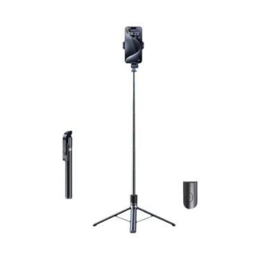Imagem de Tripé Bluetooth Ultra Longo De 1700mm Com Luz De Preenchimento Suporte