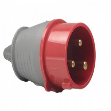 Imagem de Plugue Industrial 3P+T+N 32A 380V 6H Vm Ip-44 Pls-5276 Soprano, Branco