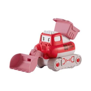 Imagem de Mini Escavadora Infantil Brinquedo Educativo Veículo De Construção Int