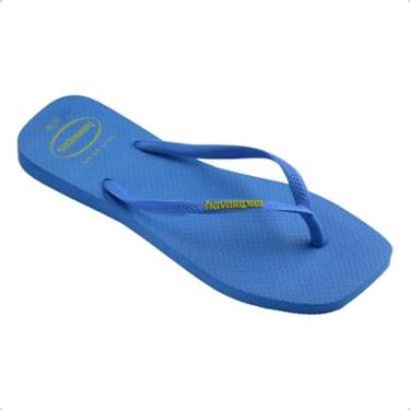 Imagem de Chinelo Havaianas Slim Square Logo Pop-up Original Feminino-Feminino