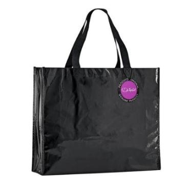 Imagem de Sacola Ecobag em TNT Premium Laminado Brilhante 42x32cm Carry TopGet-Unissex