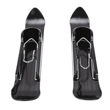 Imagem de Ymiko Prancha de Esqui para Carrinho, trenó de Snowboard Infantil para Bicicleta de Equilíbrio Com Construção Robusta Em ABS, Brinquedo Versátil de Inverno Ao Ar Livre para Crianças