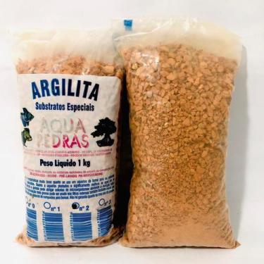 Imagem de Substrato Terracota para Aquários e Jardins N2 - 1kg - Aqua Pedras