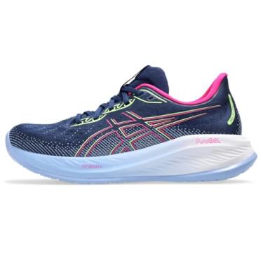 Imagem de ASICS Tênis De Corrida Feminino Gel-Cumulus 26, 8.5, Azul Expanse/Rosa Rave