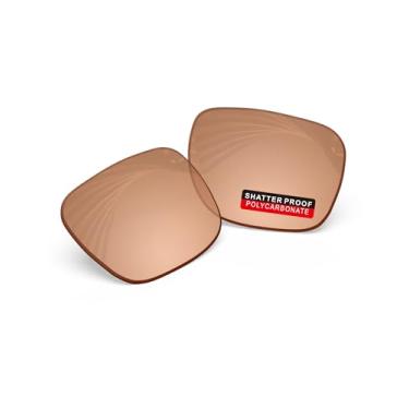 Imagem de iLikeo Lentes de reposição PRO+ policarbonato não polarizadas para óculos de sol Oakley TwoFace OO9189 - marrom