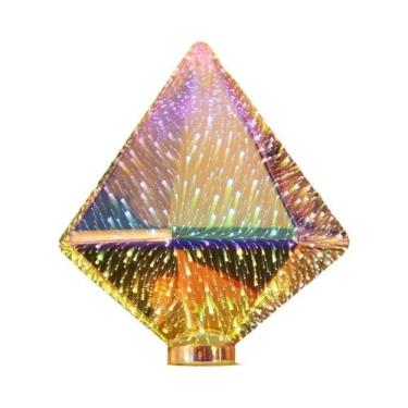 Imagem de Lâmpada LED 3D Vintage Edison E27 6W 85-265V Luz De Fogos De Artifício