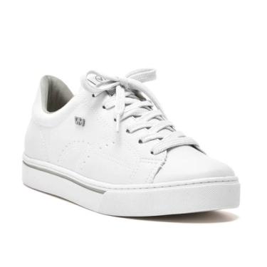 Imagem de Tênis Moda Feminino Casual Via Marte Branco, Branco, 36