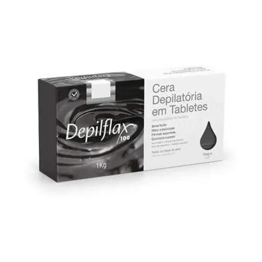 Imagem de Cera Depilatória Quente Negra Depilflax 1KG