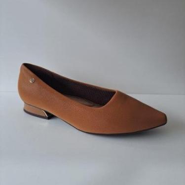 Imagem de Sapato Silvia Maxi Salto Baixo 279004 Piccadilly - Marrom-Feminino