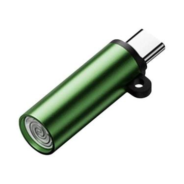 Imagem de Adaptador De Isqueiro Portátil Tipo-C Mini USB Com Soprador De Ar Para