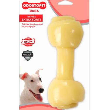 Imagem de Brinquedo Mordedor Osso Dura Big Bone Odontopet Mordida Extra Forte Cã