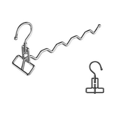 Imagem de Varal Portátil Dobrável Para Roupas, Cabide De Porta Para Viagem E Hot