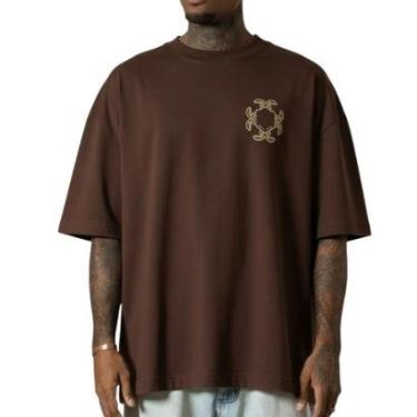 Imagem de Camiseta Approve Huge Angel City Marrom-Masculino