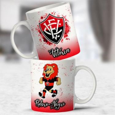 Imagem de Caneca Personalizada MASCOTE TORCEDOR DE TIME DE FUTEBOL 325ml - PRESE