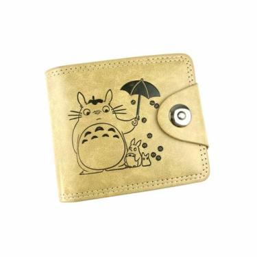 Imagem de Carteira Anime Characters Slim BiFold Carteira 12x10x2cm - Yiweisai
