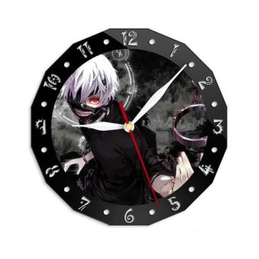 Imagem de Relógio de parede Tokyos Ghouls Silent Non-Ticking 15 cm de vidro+acrí