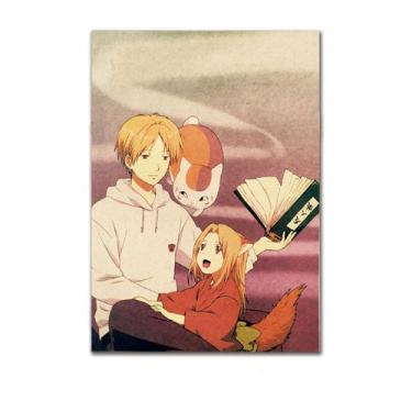 Imagem de Pôster de arte de parede com imagem Natsumes Books Of Friends Anime - 