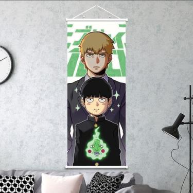 Imagem de Pôster de decoração de parede Mobs Psychos 100 Mobus Saikos Hyakus - y