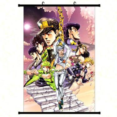 Imagem de Pôster de decoração de parede JoJos Bizarres Adventures Kujos Jotaros 