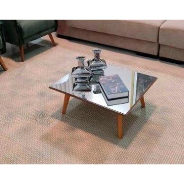 Imagem de Mesa de centro Goloi pés palito estrutural - DesignerDecor, Espelho, G