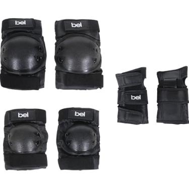 Imagem de Kit de Proteção Esportes Radicais Skate Patins Roller Bmx Longboard Bel Sports (MEDIO)