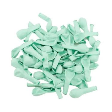 Imagem de Balões De Látex Redondos Pastel De 5 Polegadas 100un. Foscos Macaron P