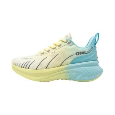 Imagem de Tênis Branco Para Corrida, Masculino E Feminino, ONEMIX, Com Almofada 