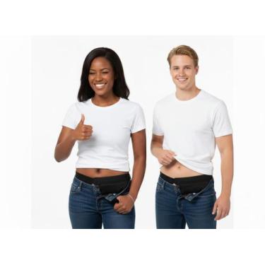 Imagem de Kit 2 Pochetes Doleira Antifurto Tactel Segurança e Discrição Total