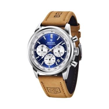 Imagem de Relógio De Pulso Esportivo Masculino BENYAR 42MM, Cronógrafo Militar, 